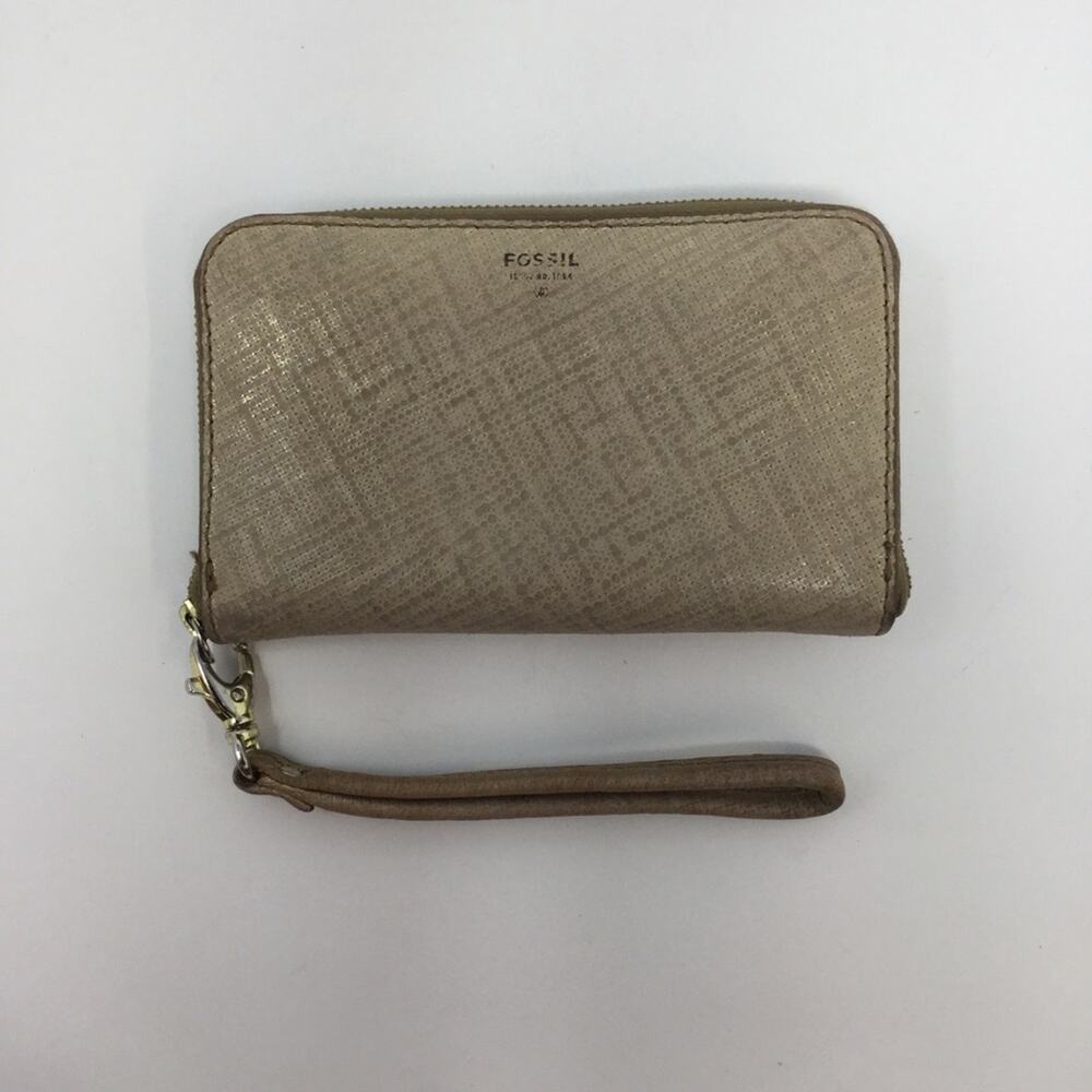 Fossil Zippered Wallet, Wristlet - image 1